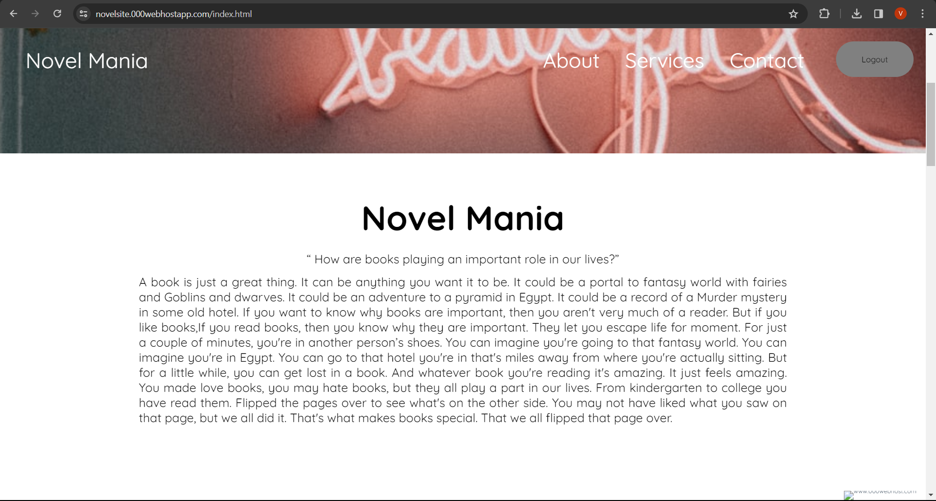 novelsite
